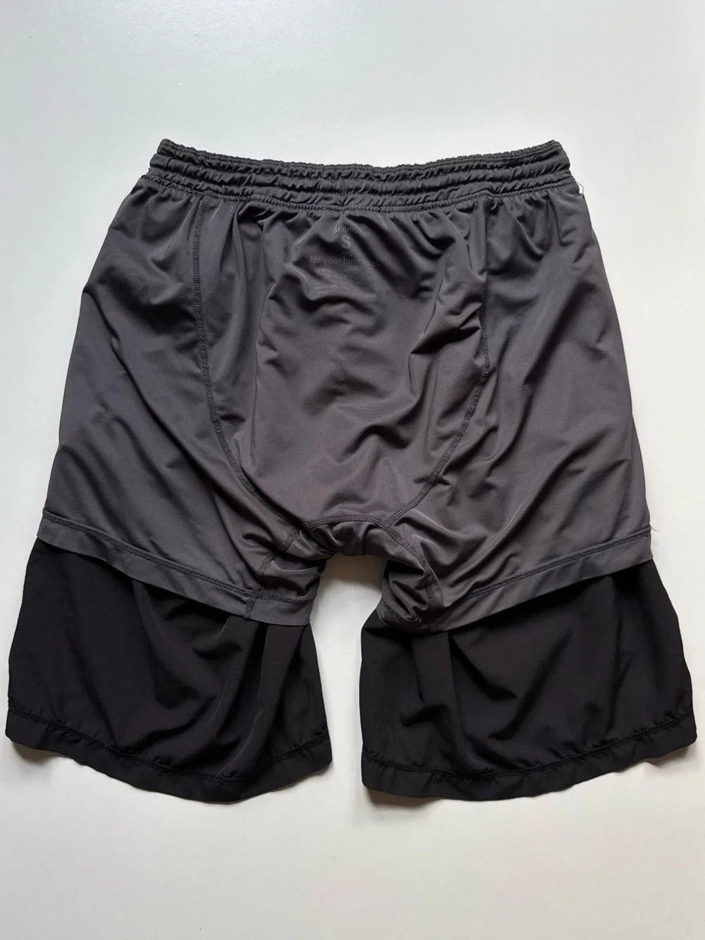 Birddogs Men's Black Lightweight Performance Gym Shorts - Size S